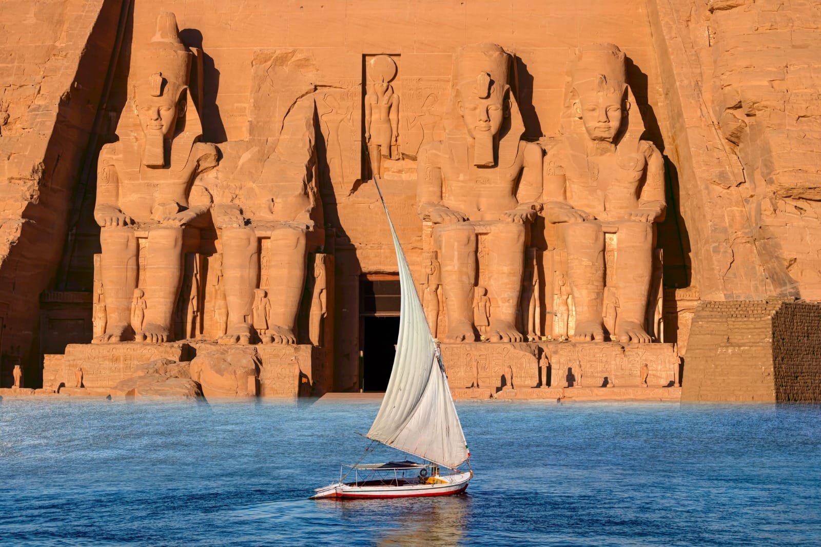Aswan to Abu Simbel to Embark Nile Cruise