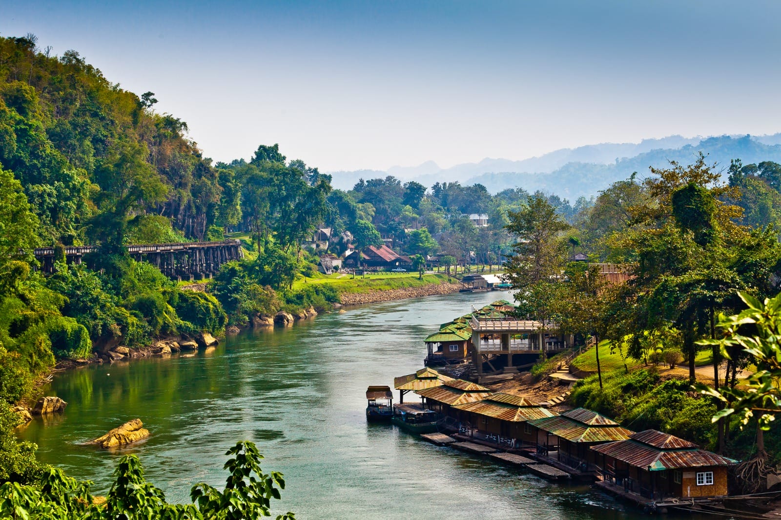 River Kwai to Damnoen Saduak to Bangkok
