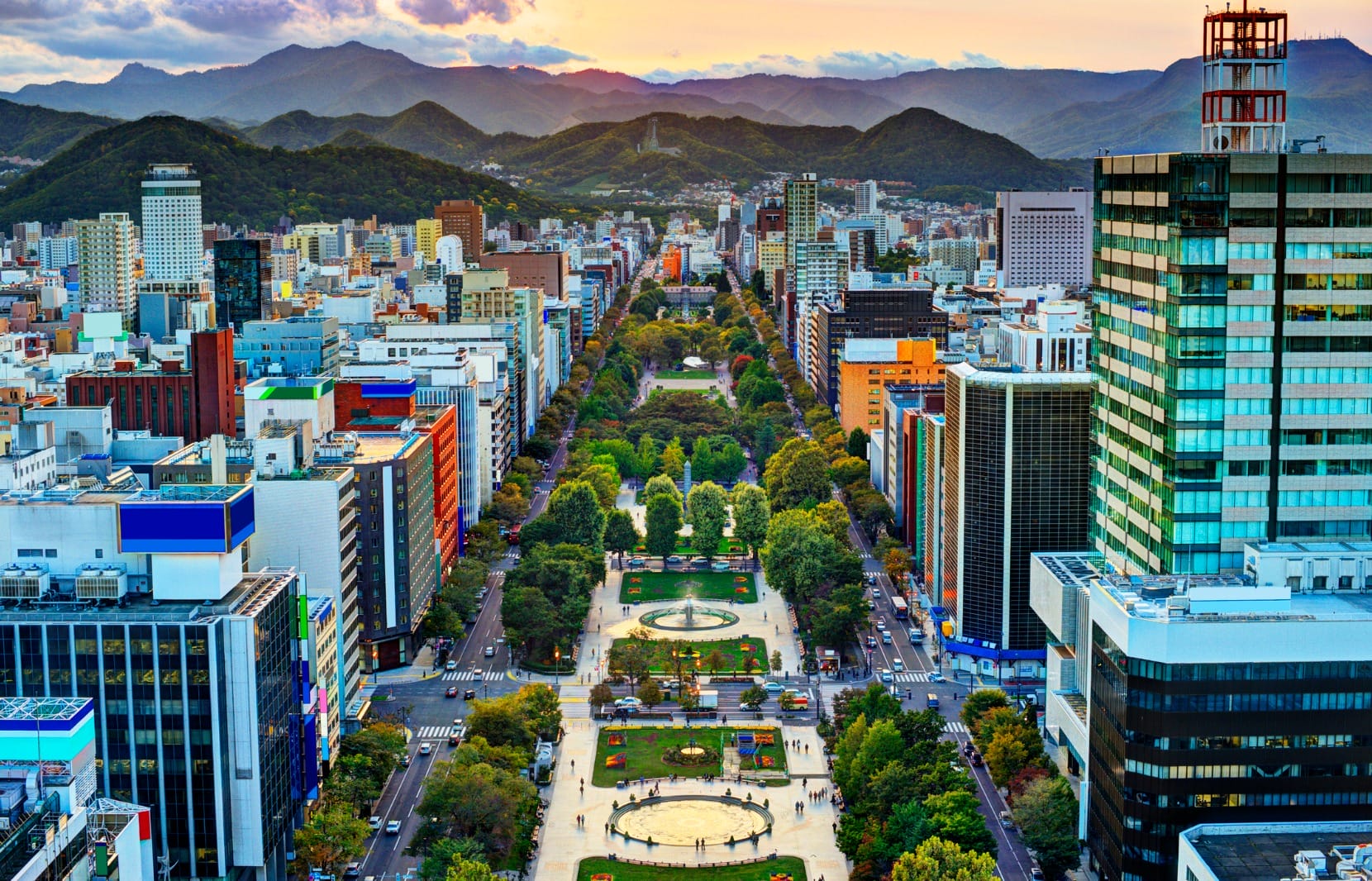 Arrive in Sapporo