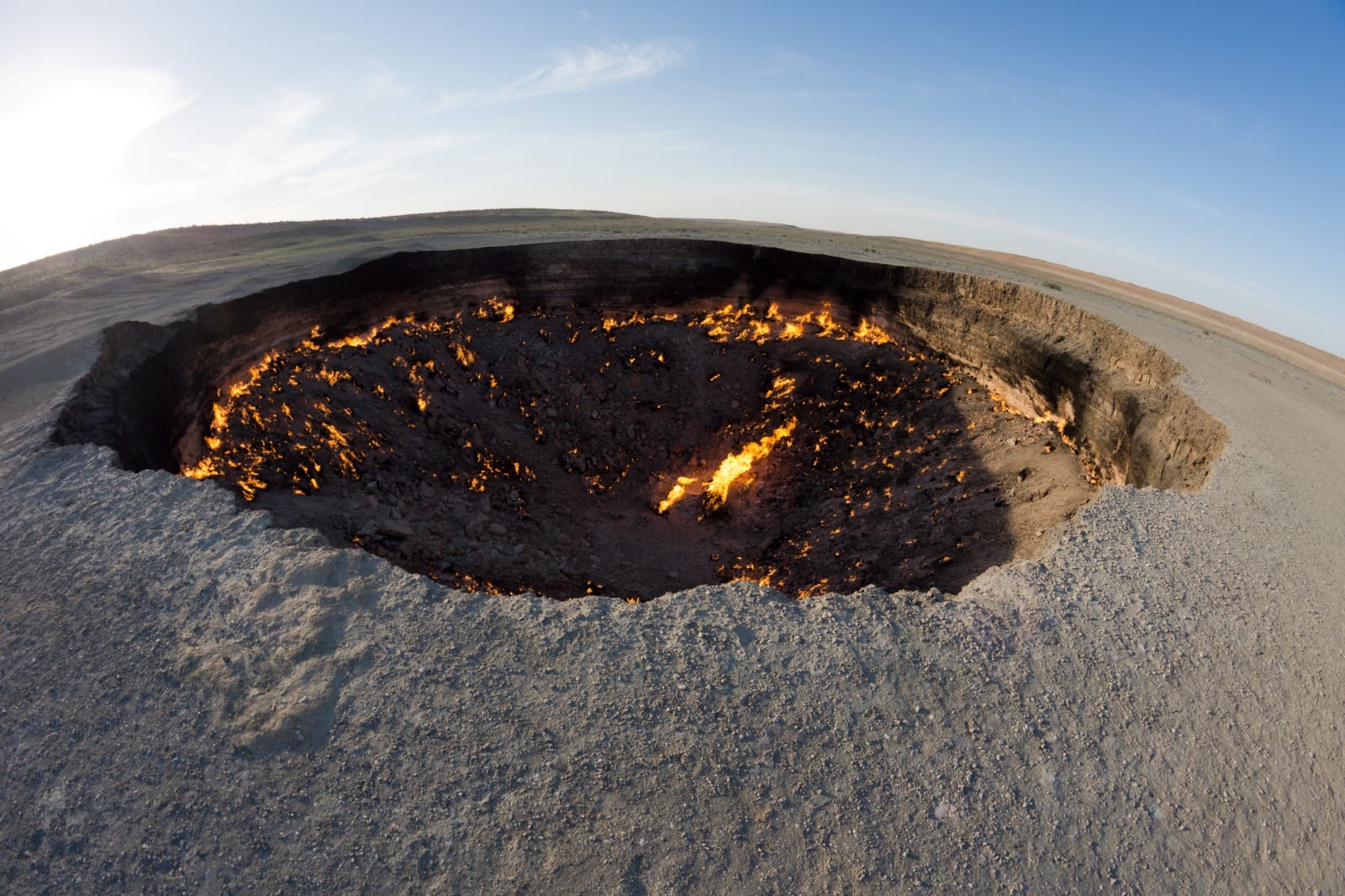Khiva to Border to Darvaza Gas Crater