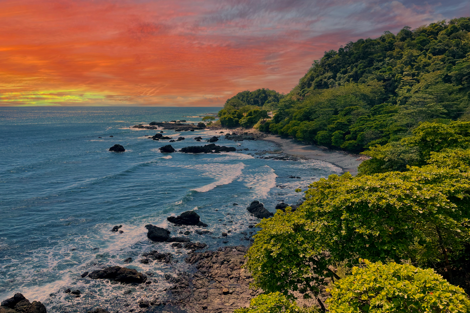 Costa Rica Unveiled: Hot Springs, Mangroves & Tropical Shores