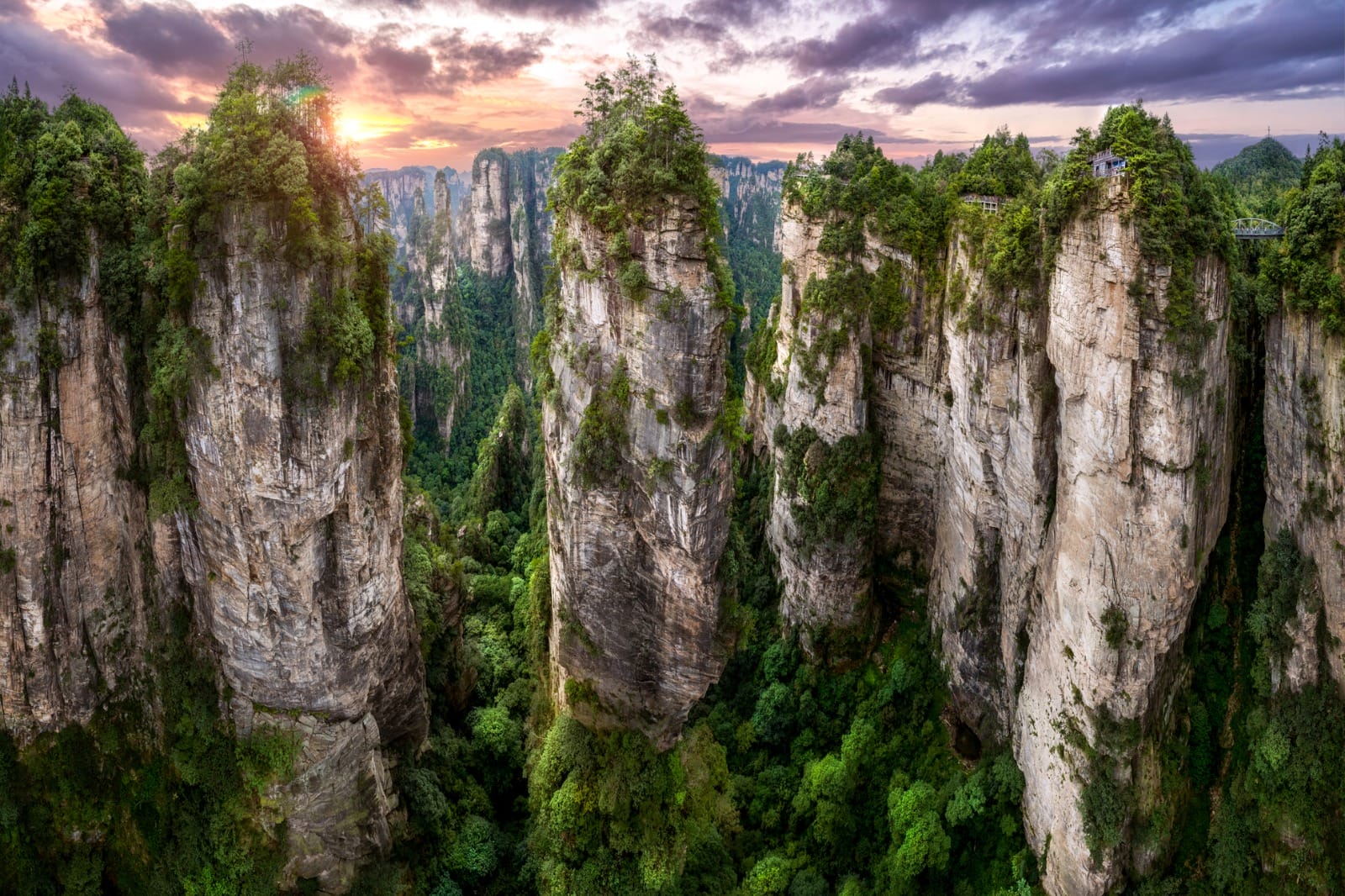 Zhangjiajie Scenic Area