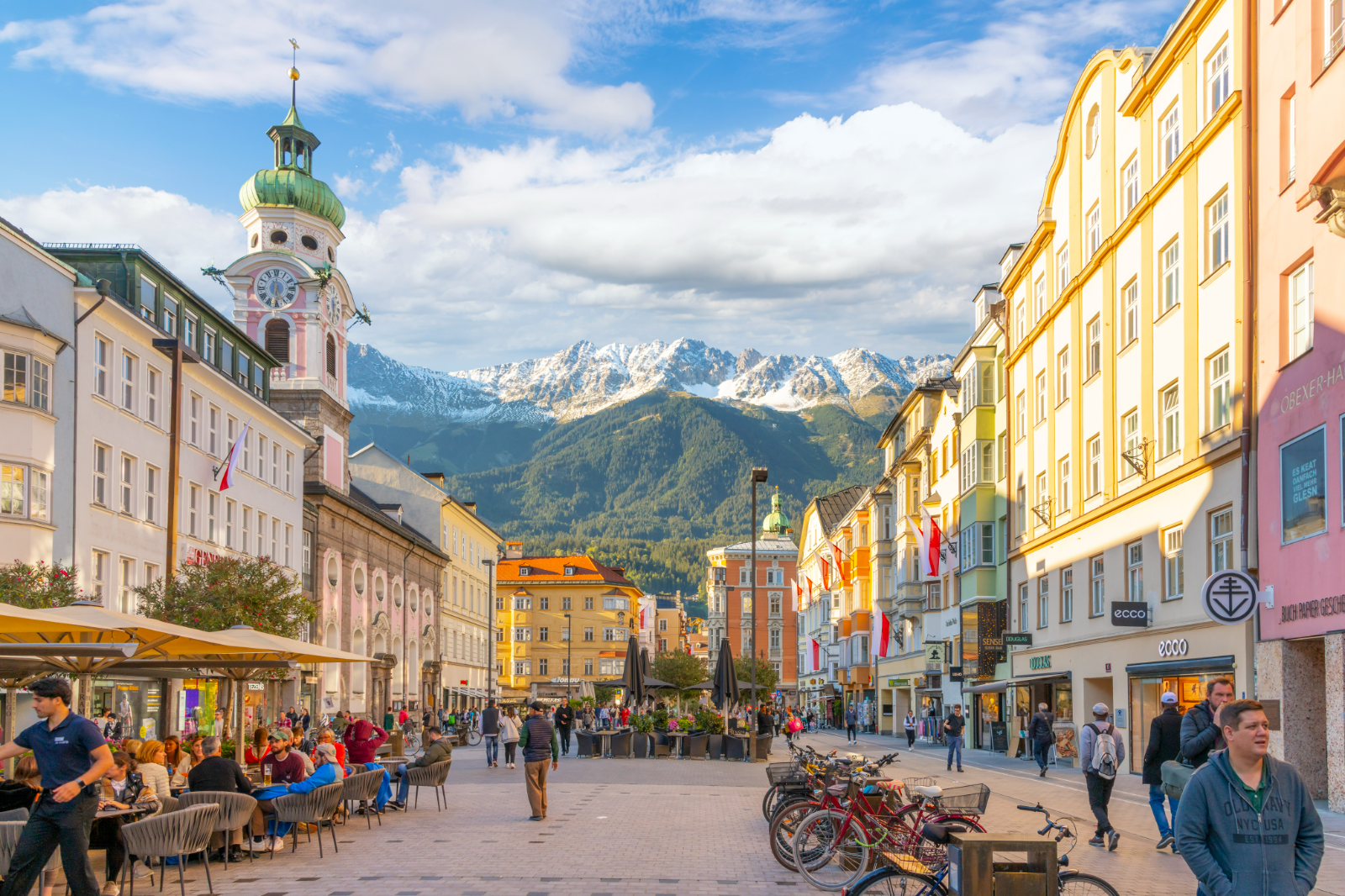 Venice to Innsbruck to Kitzbühel to Salzburg