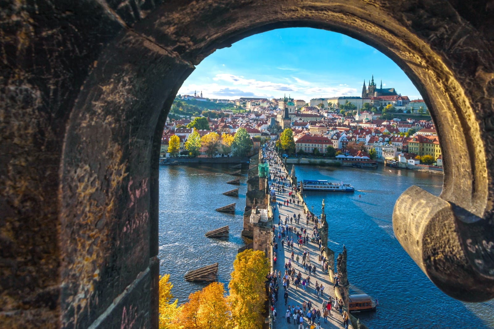 Arrive in Prague