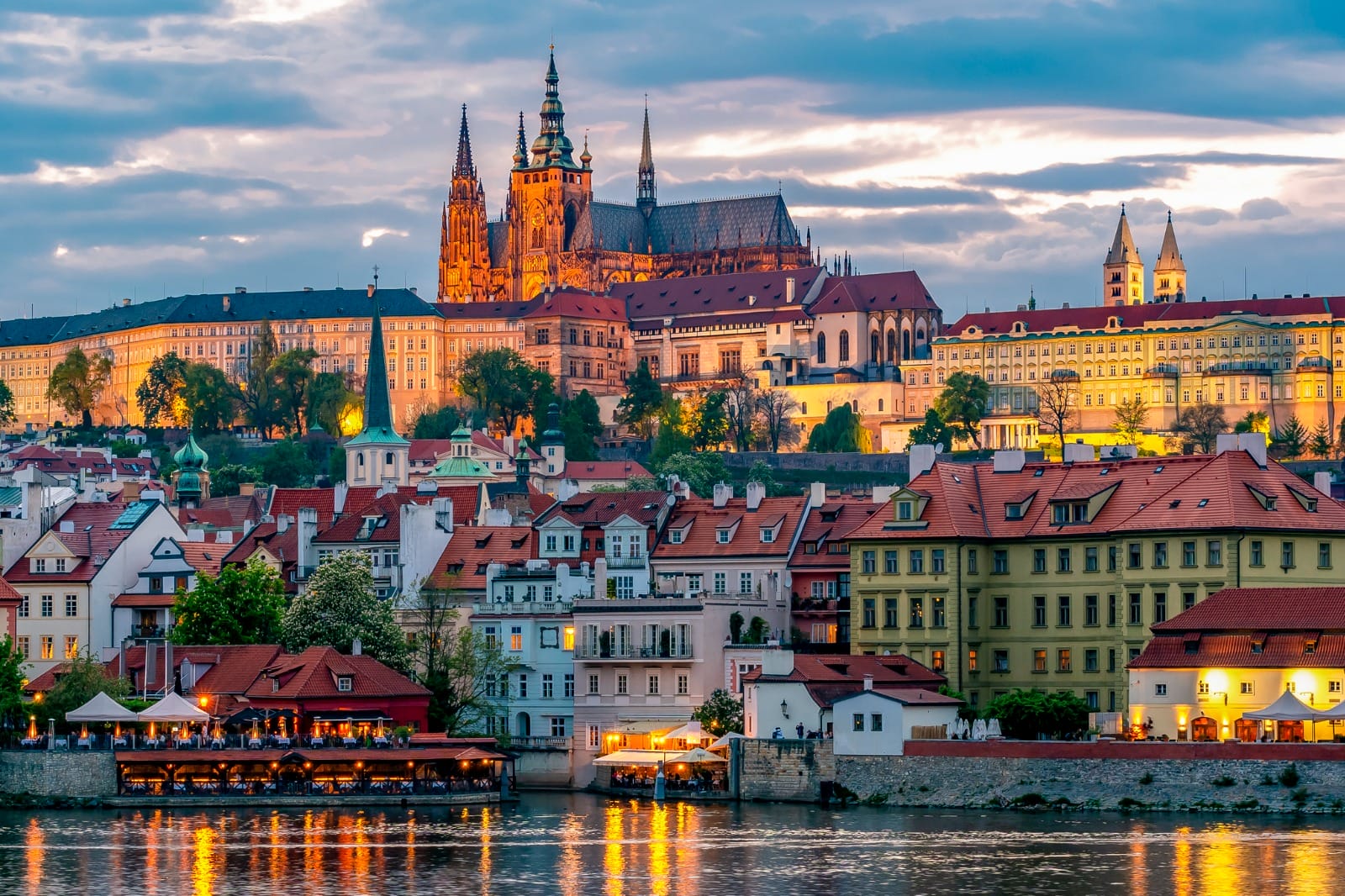 Arrive in Prague