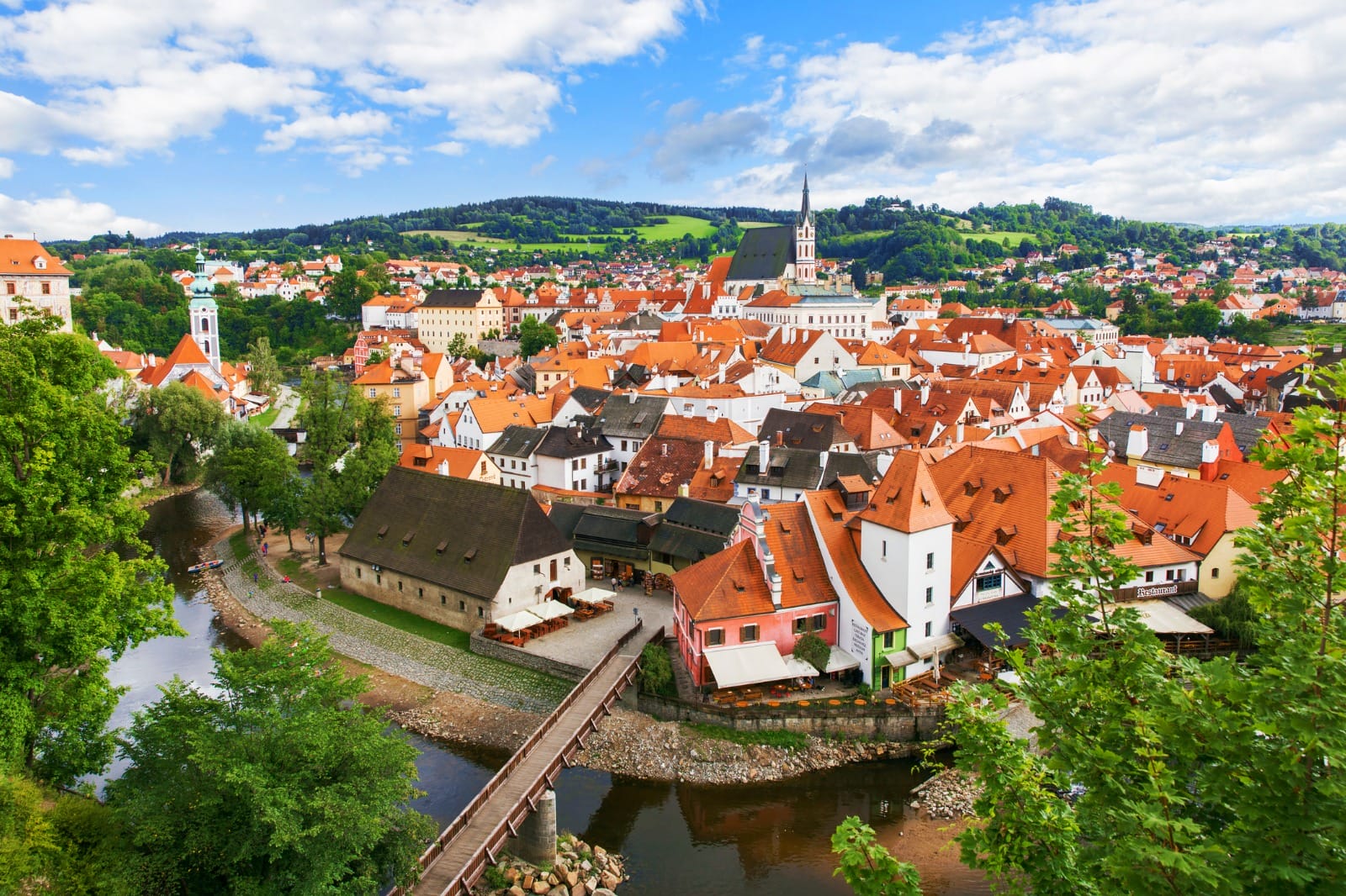 České Budějovice to Český Krumlov to Karlovy Vary