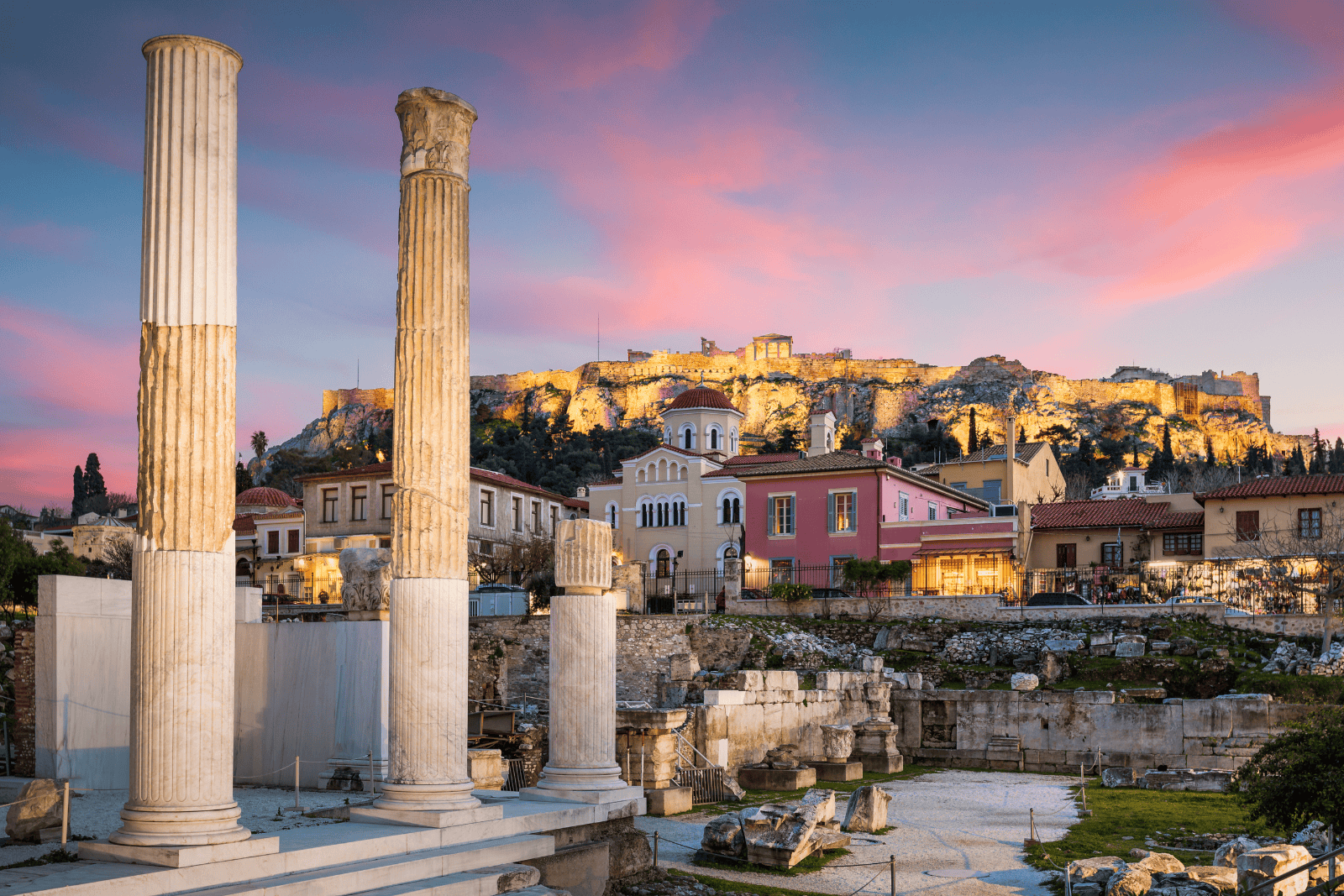 Arrive in Athens