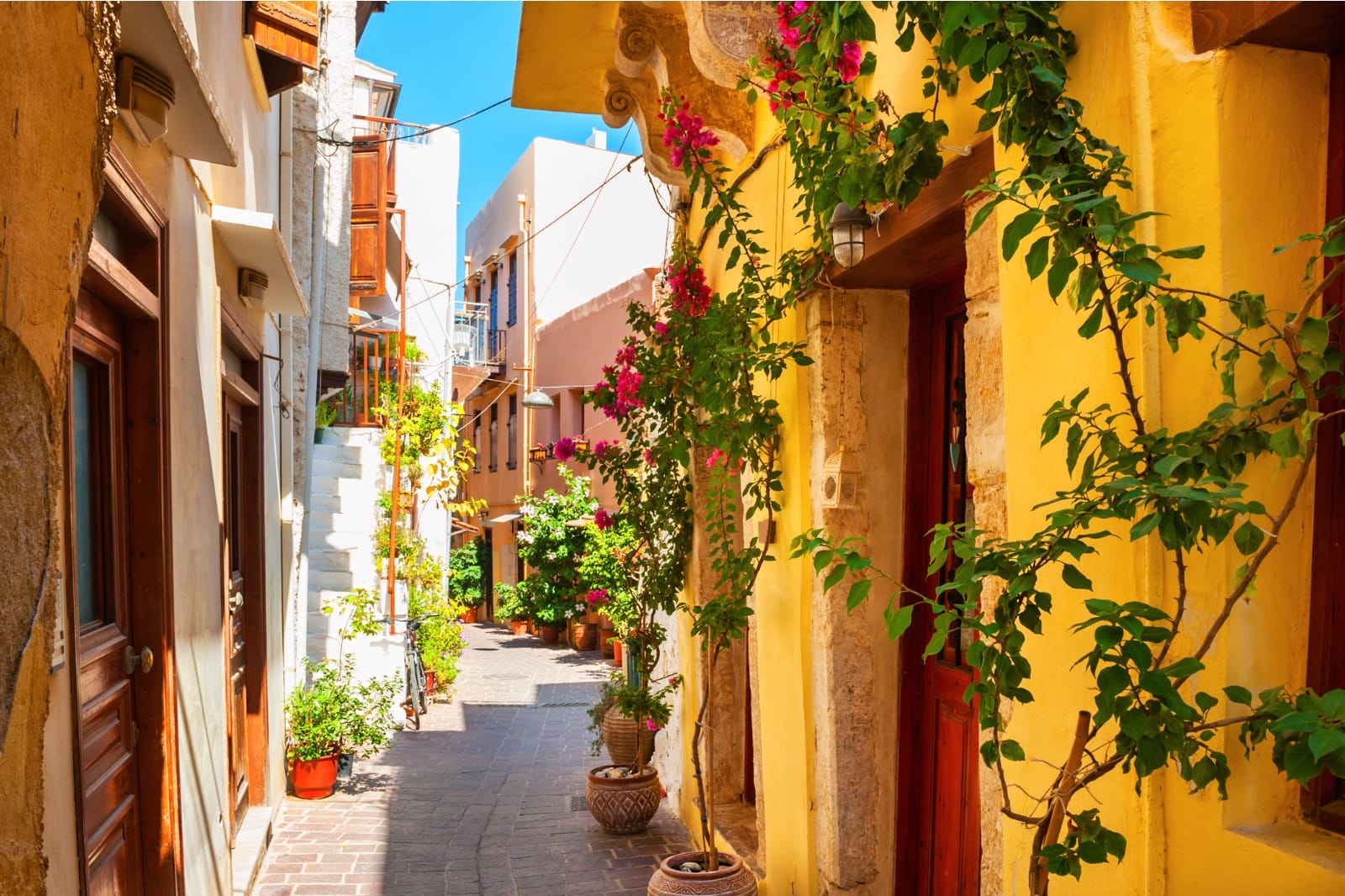 Santorini to Crete