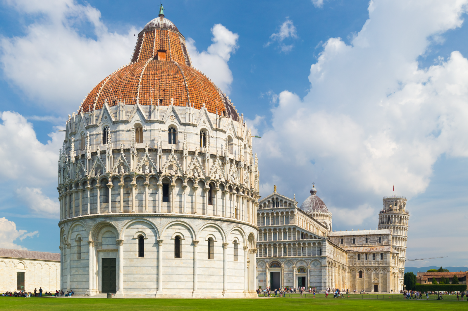 Milan to Pisa to Rome