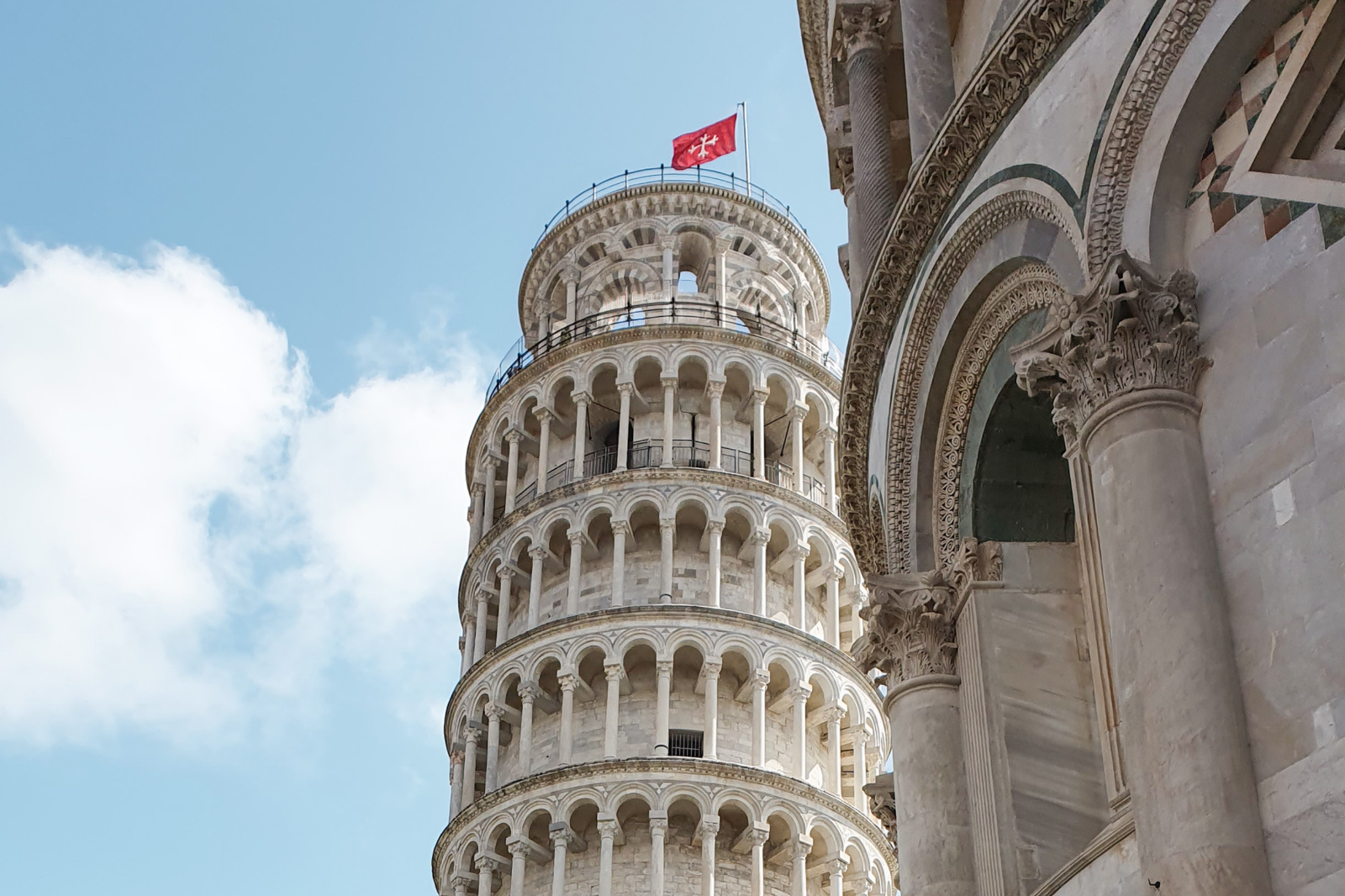 Milan to Pisa to Rome