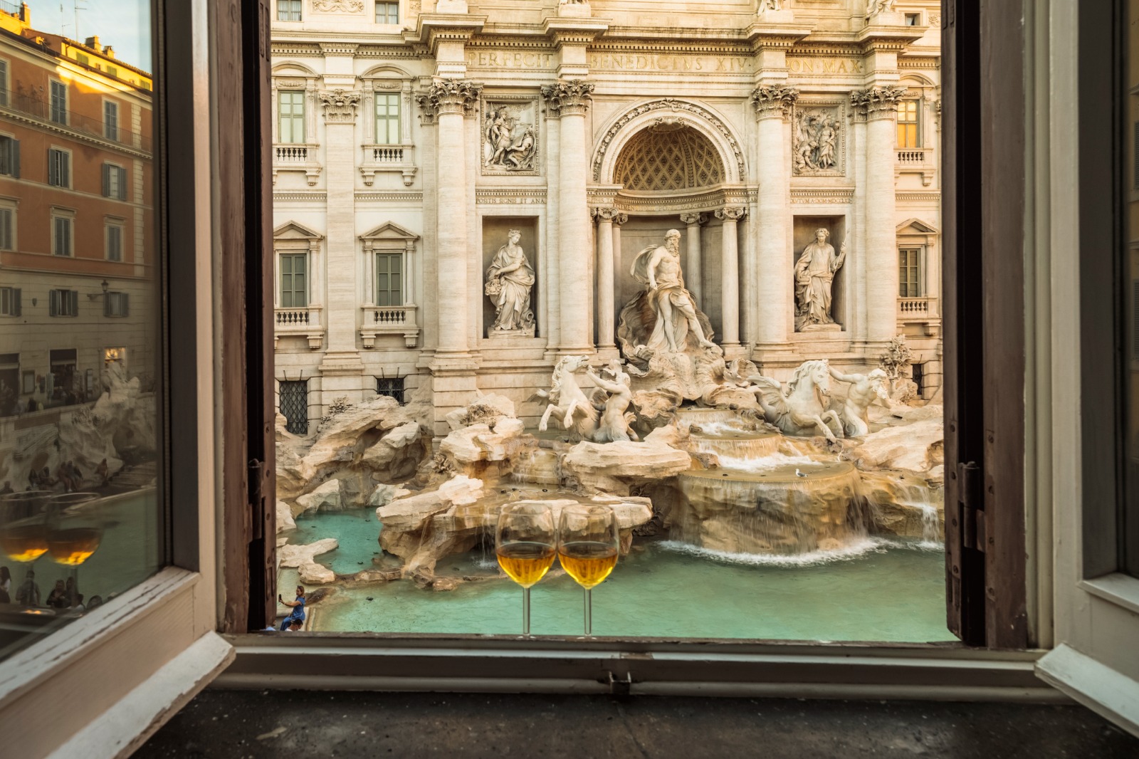 Arrive in Rome