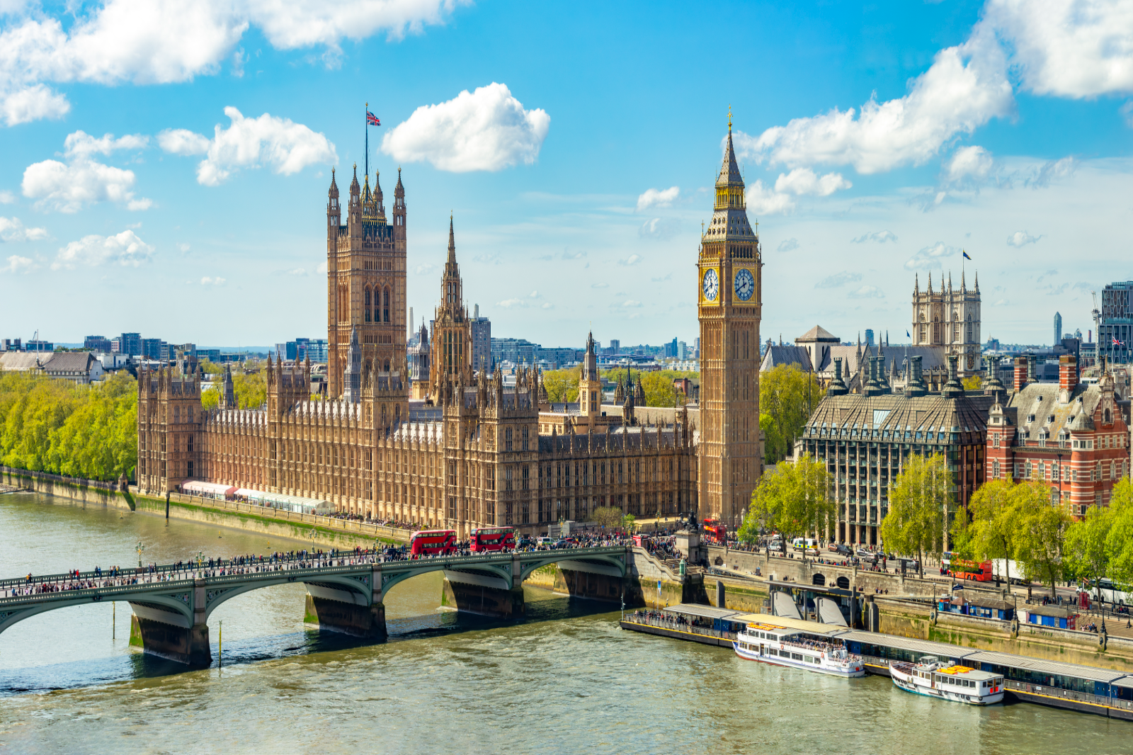 London and Amsterdam