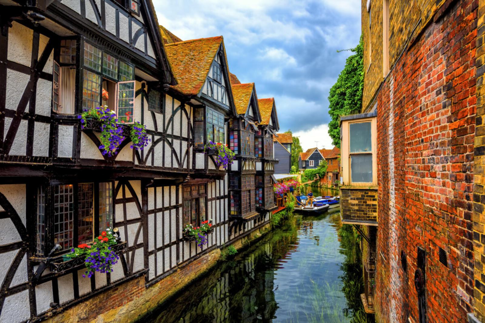 Rouen to Canterbury to London
