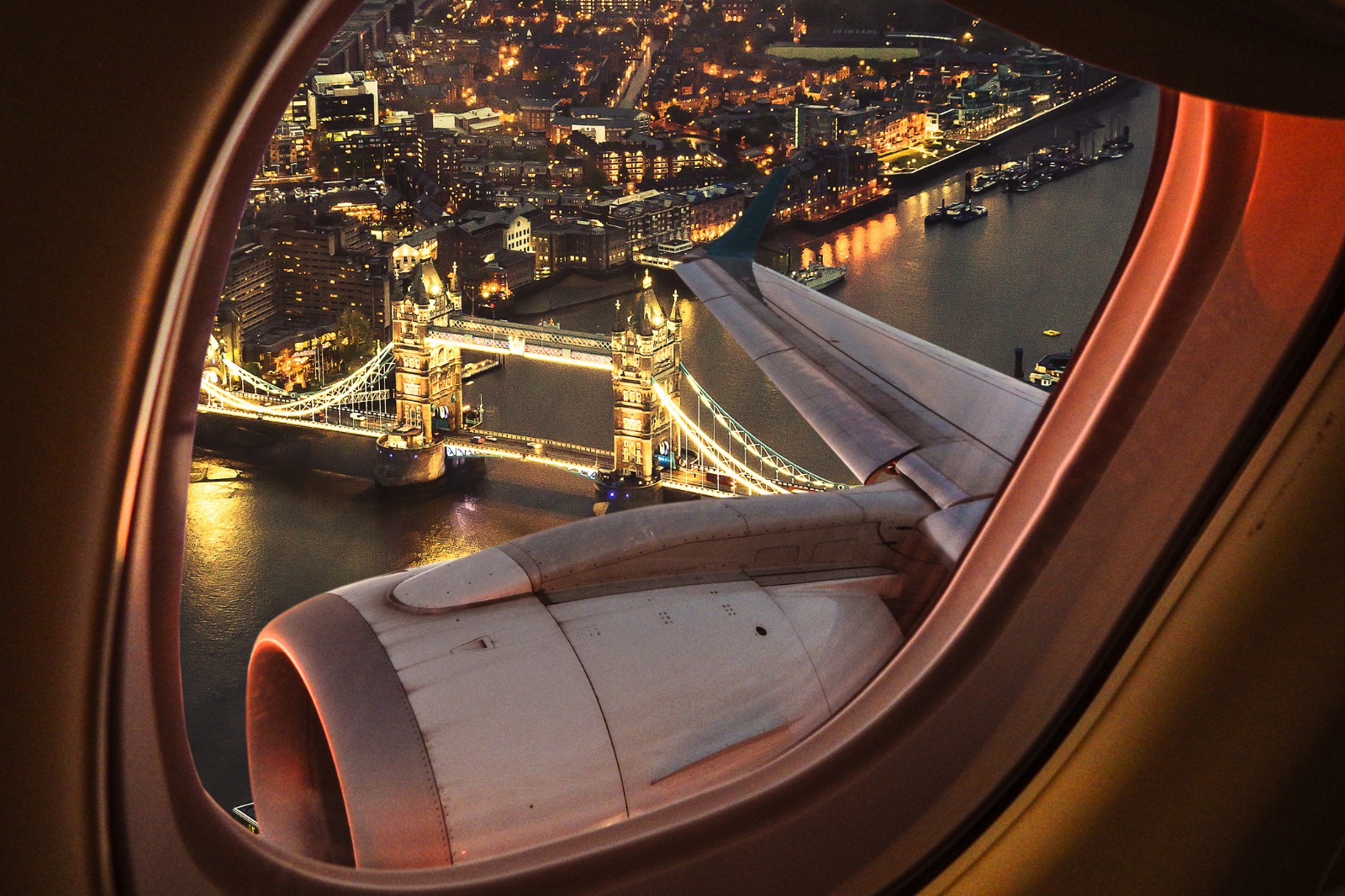 Depart for London