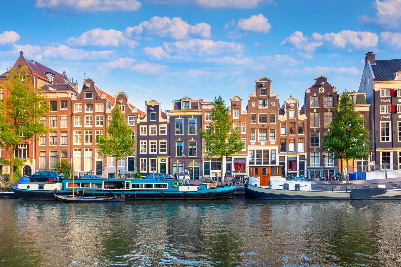 Arrive in Amsterdam