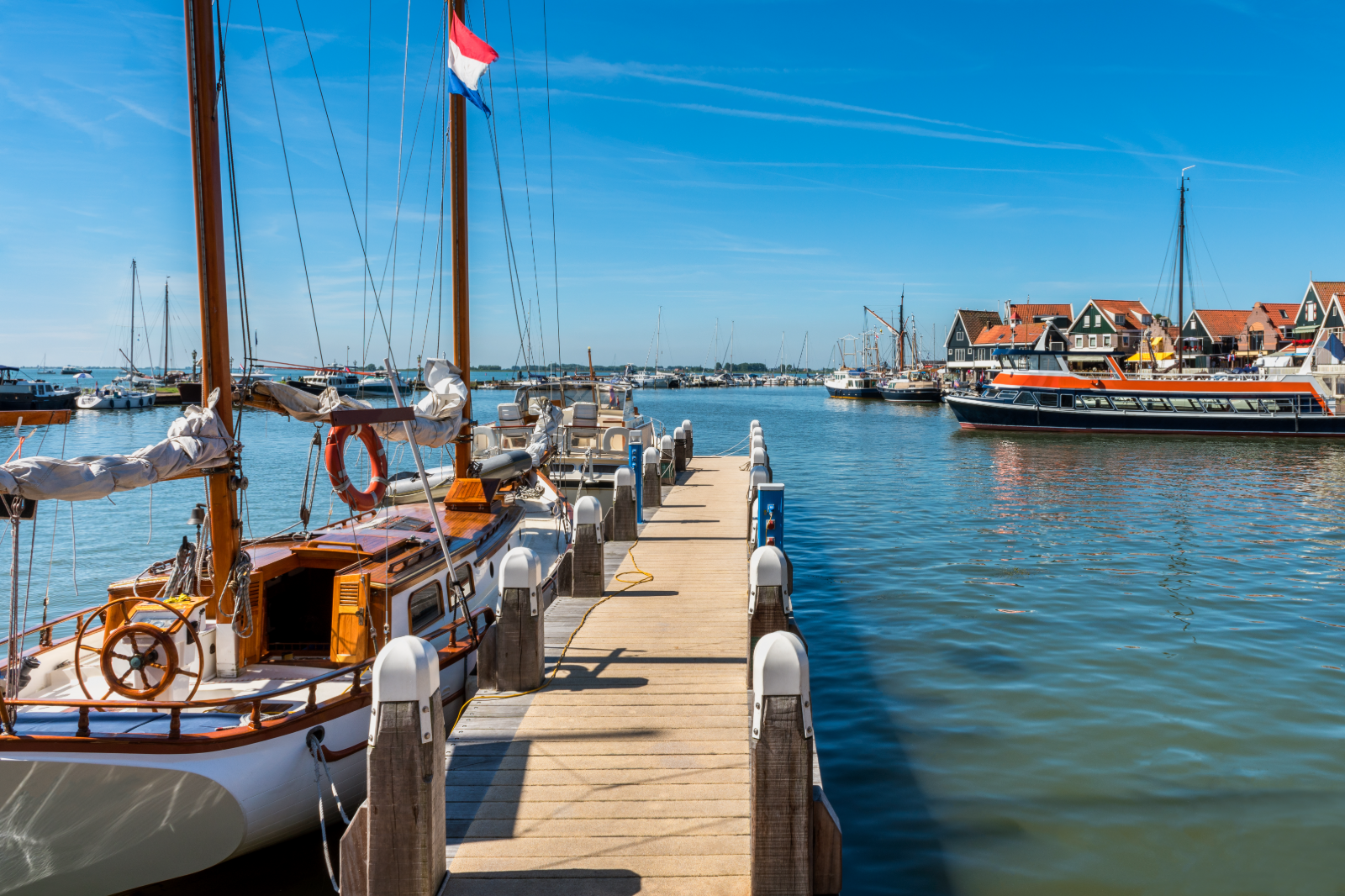Ferry to Volendam to Amsterdam