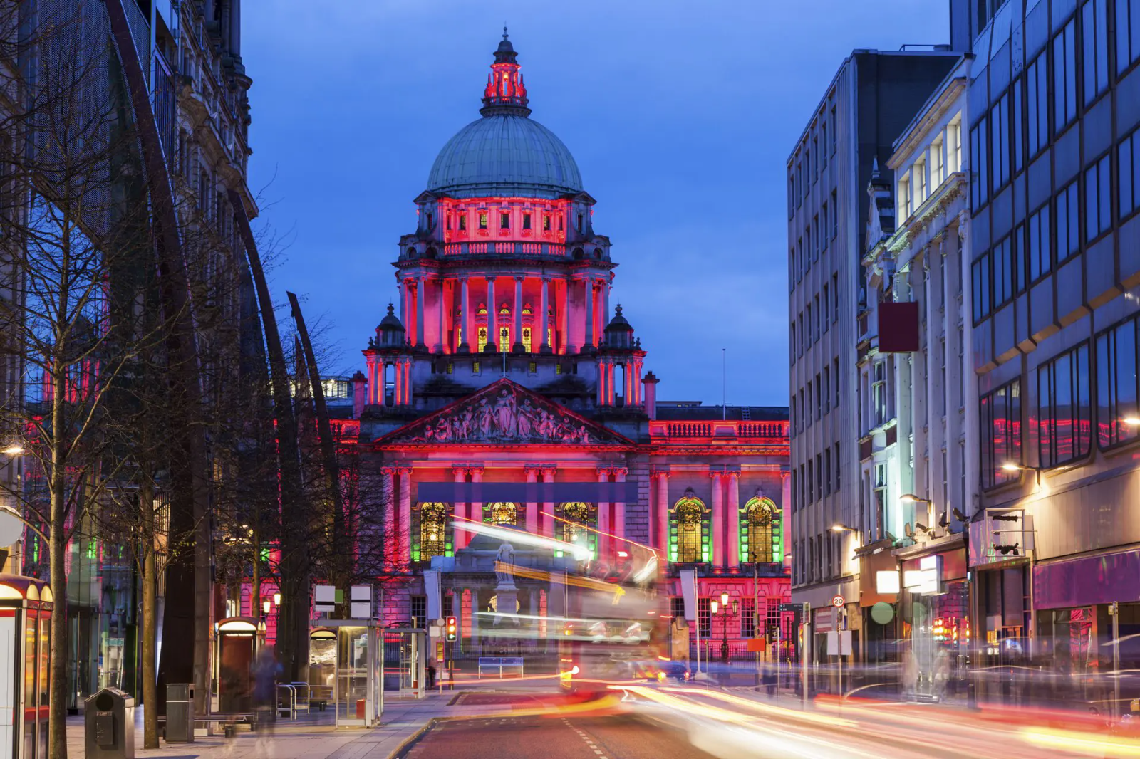 Arrive in Belfast