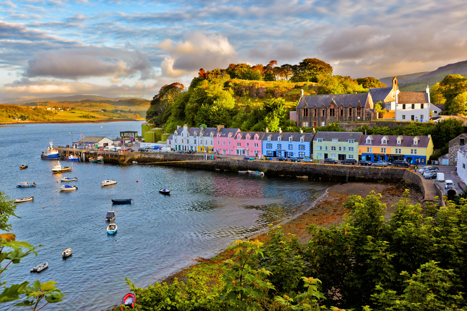 Scotland, Ireland, and Southern England