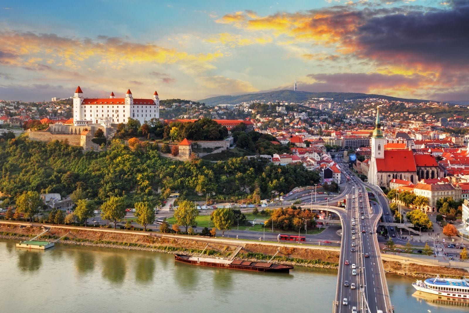 Budapest to Bratislava to Prague