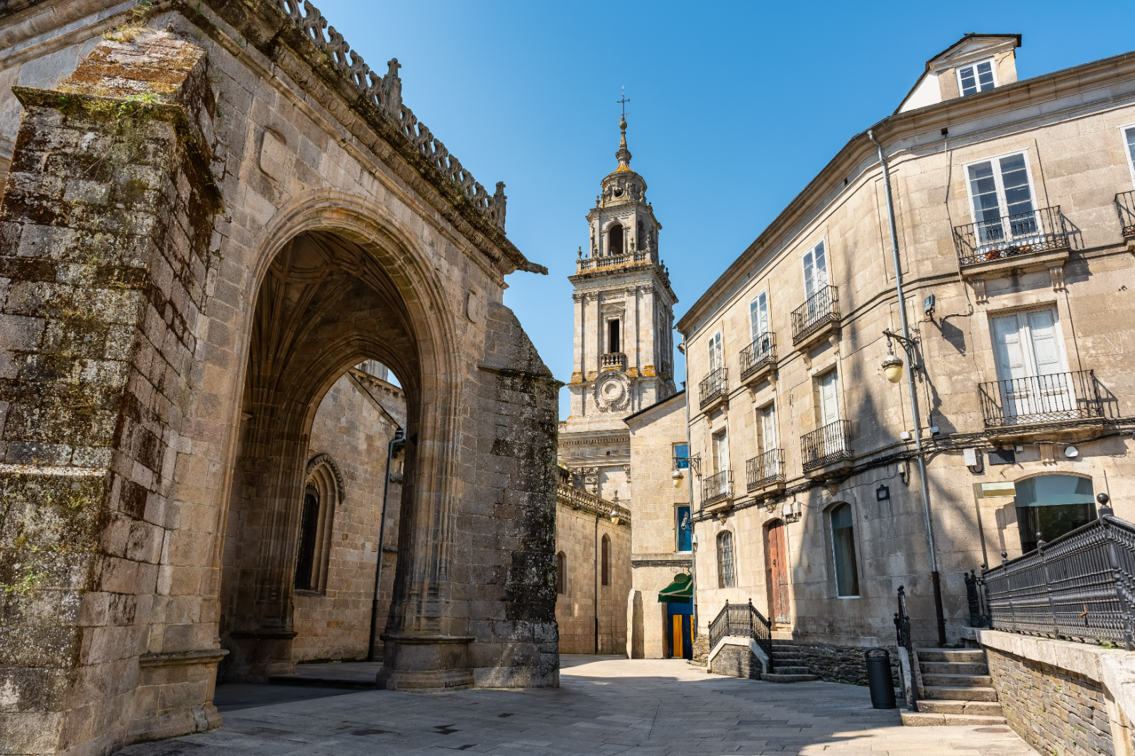 Oviedo to Mondonego to Lugo to Santiago De Compostela