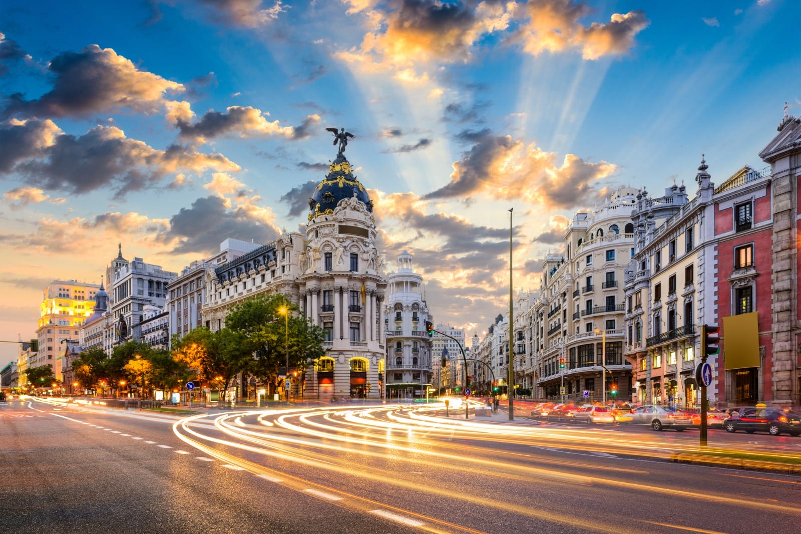 Arrive in Madrid