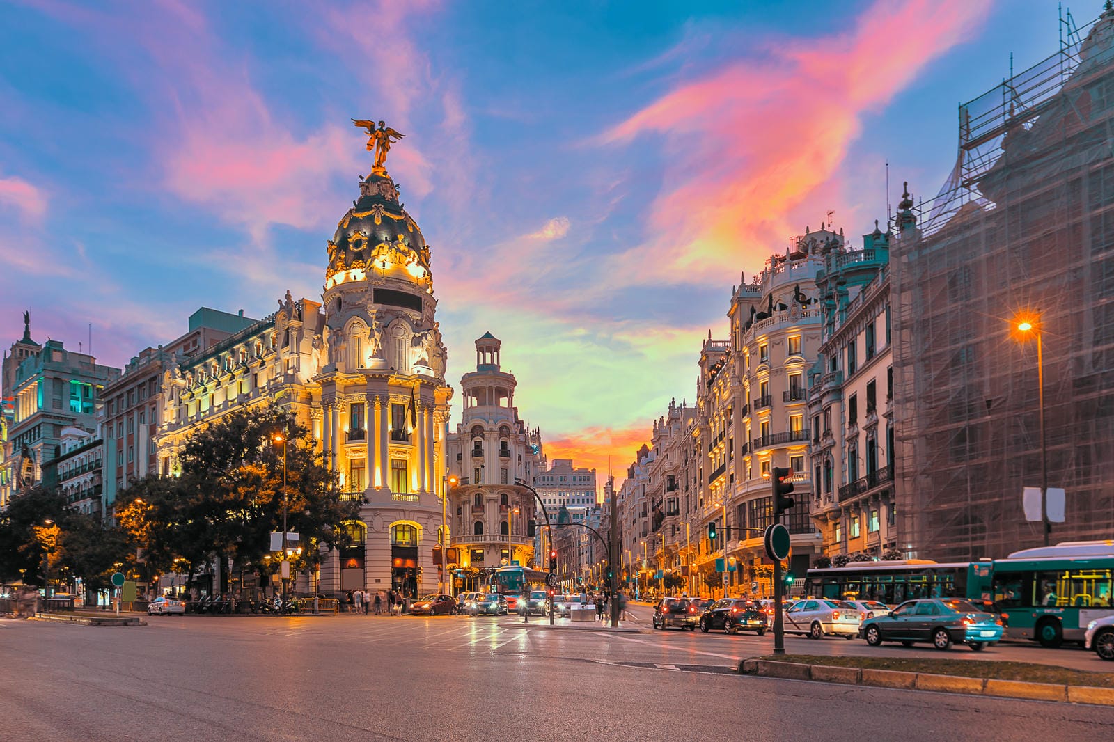 Arrive in Madrid