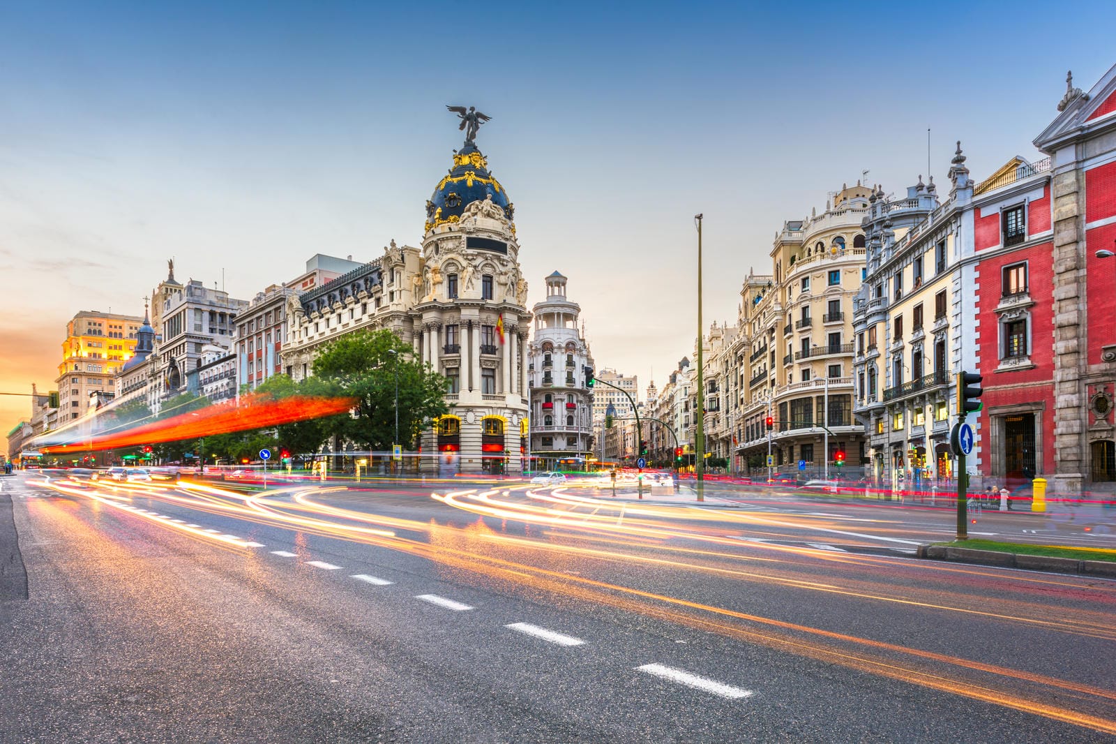 Arrive in Madrid