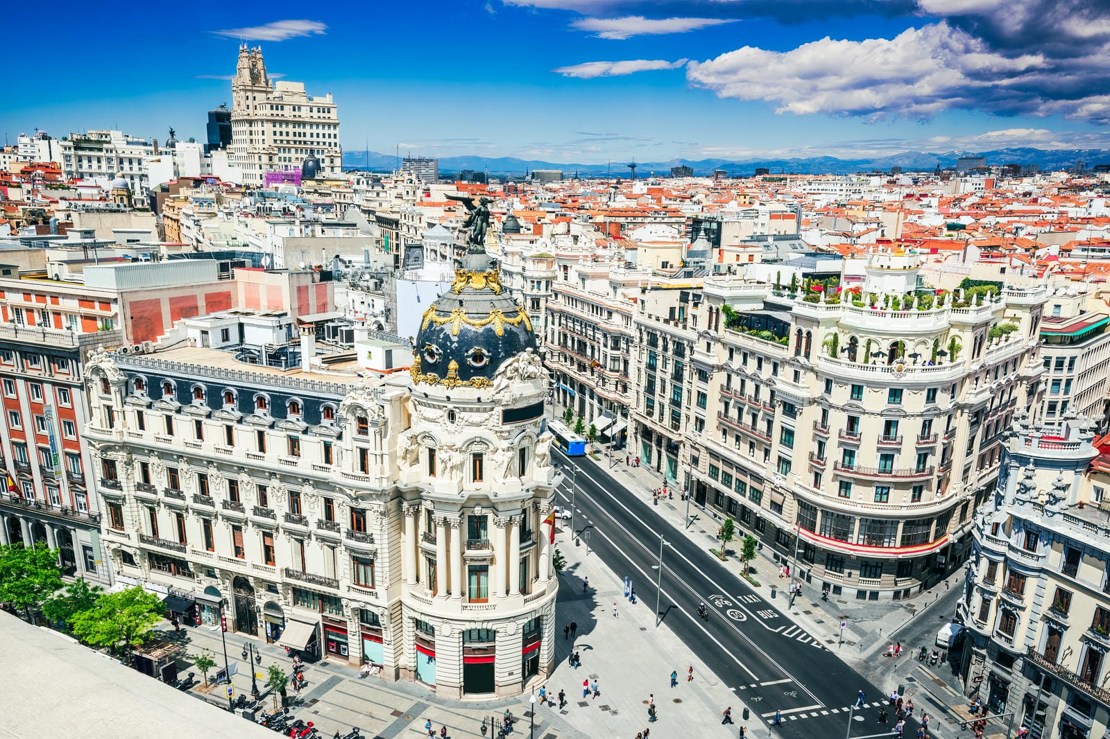 Arrive in Madrid