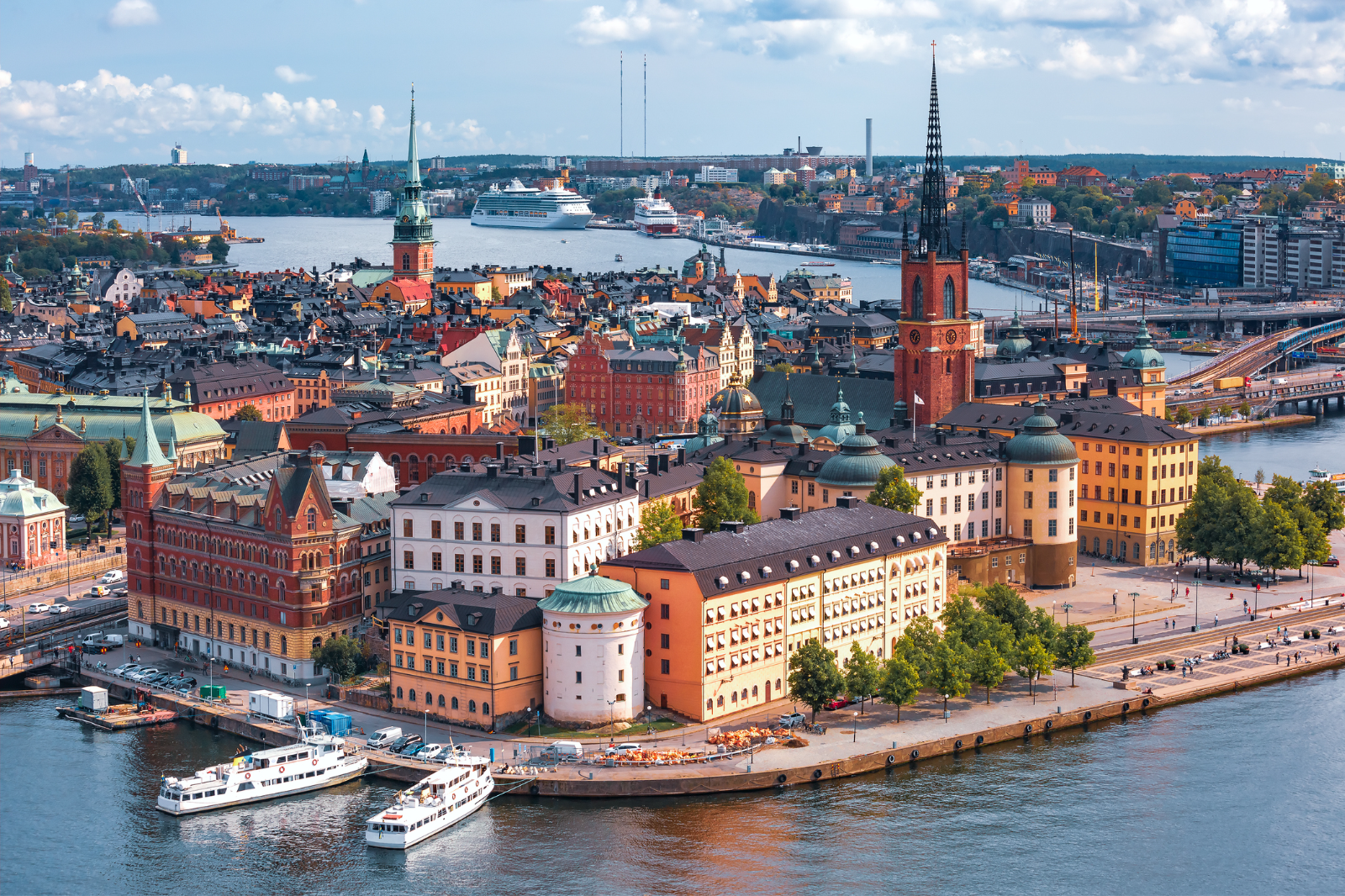 Stockholm to Ferry (Embarkment)