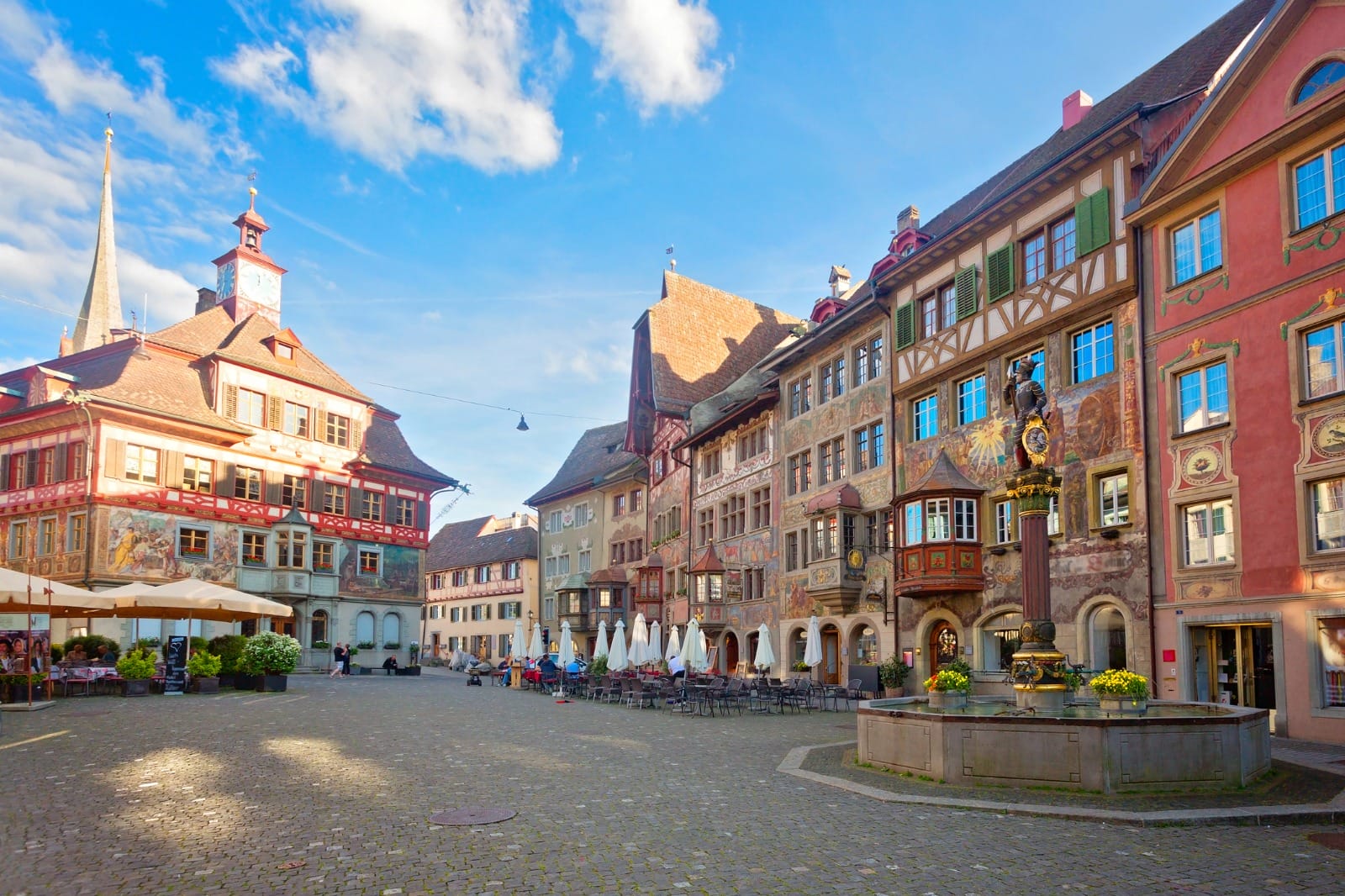 Zurich to Stein am Rhein to Rhine Falls to Basel