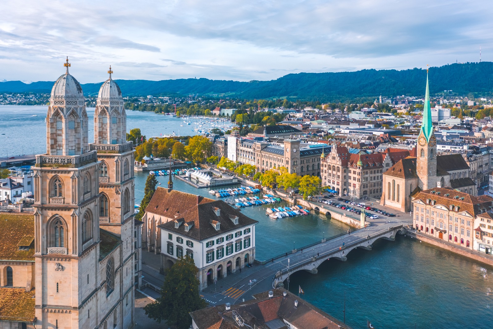 Arrive in Zurich