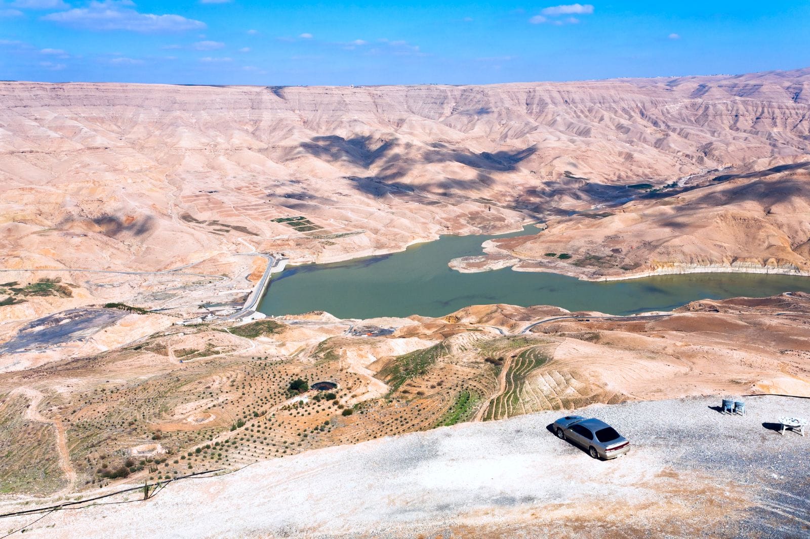 Dead Sea to Wadi al Mujib to al-Karak to Petra