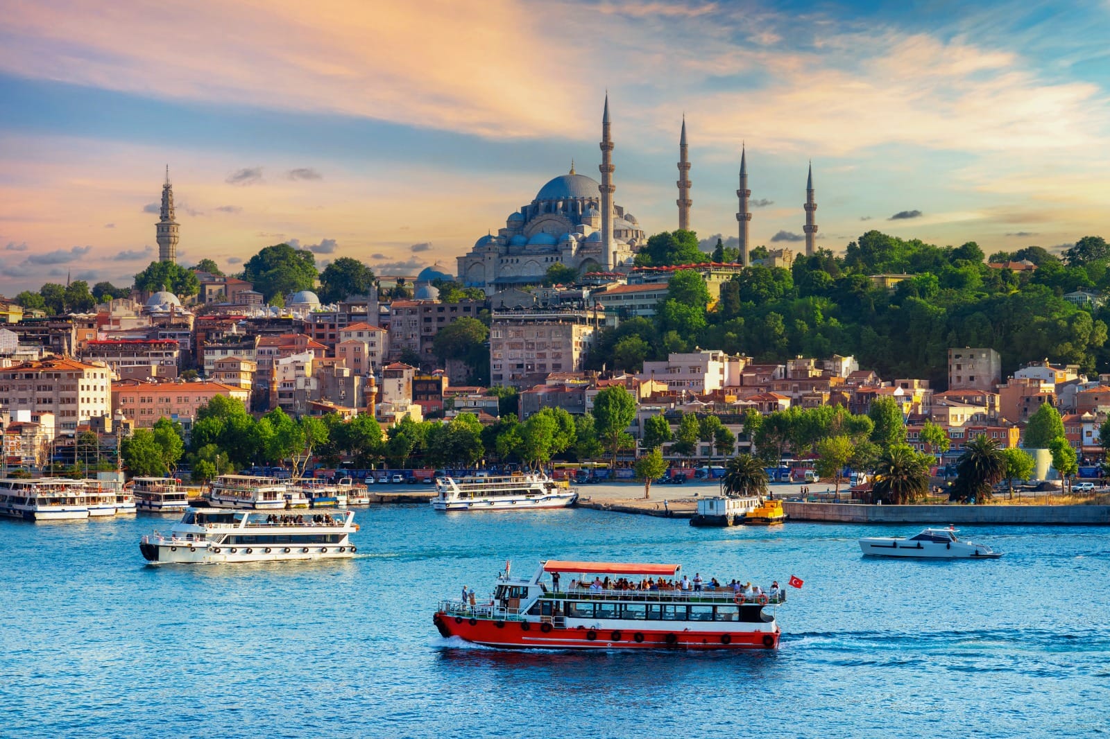 Arrive in Istanbul