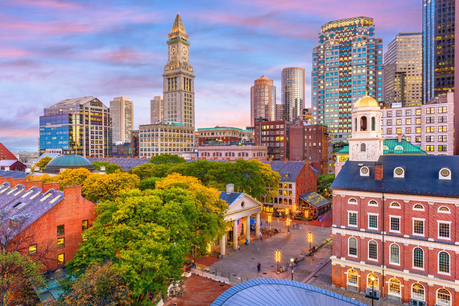 Depart & Arrive in Boston