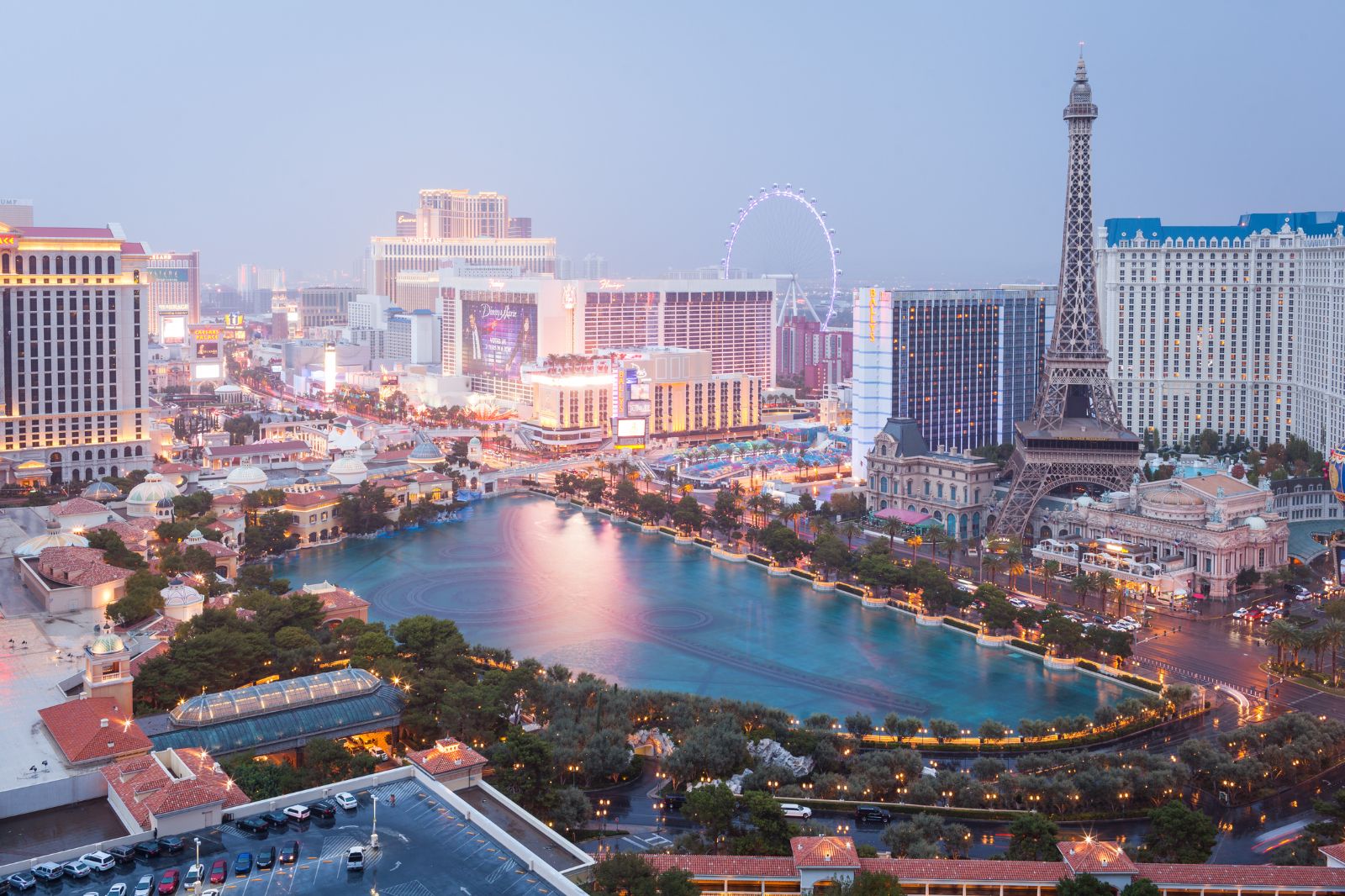 Depart & Arrive in Las Vegas