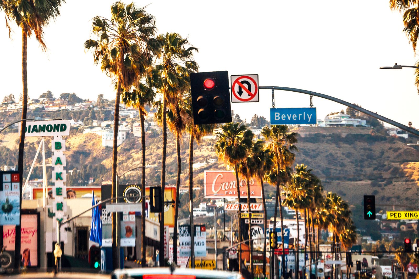 Depart & Arrive in Los Angeles