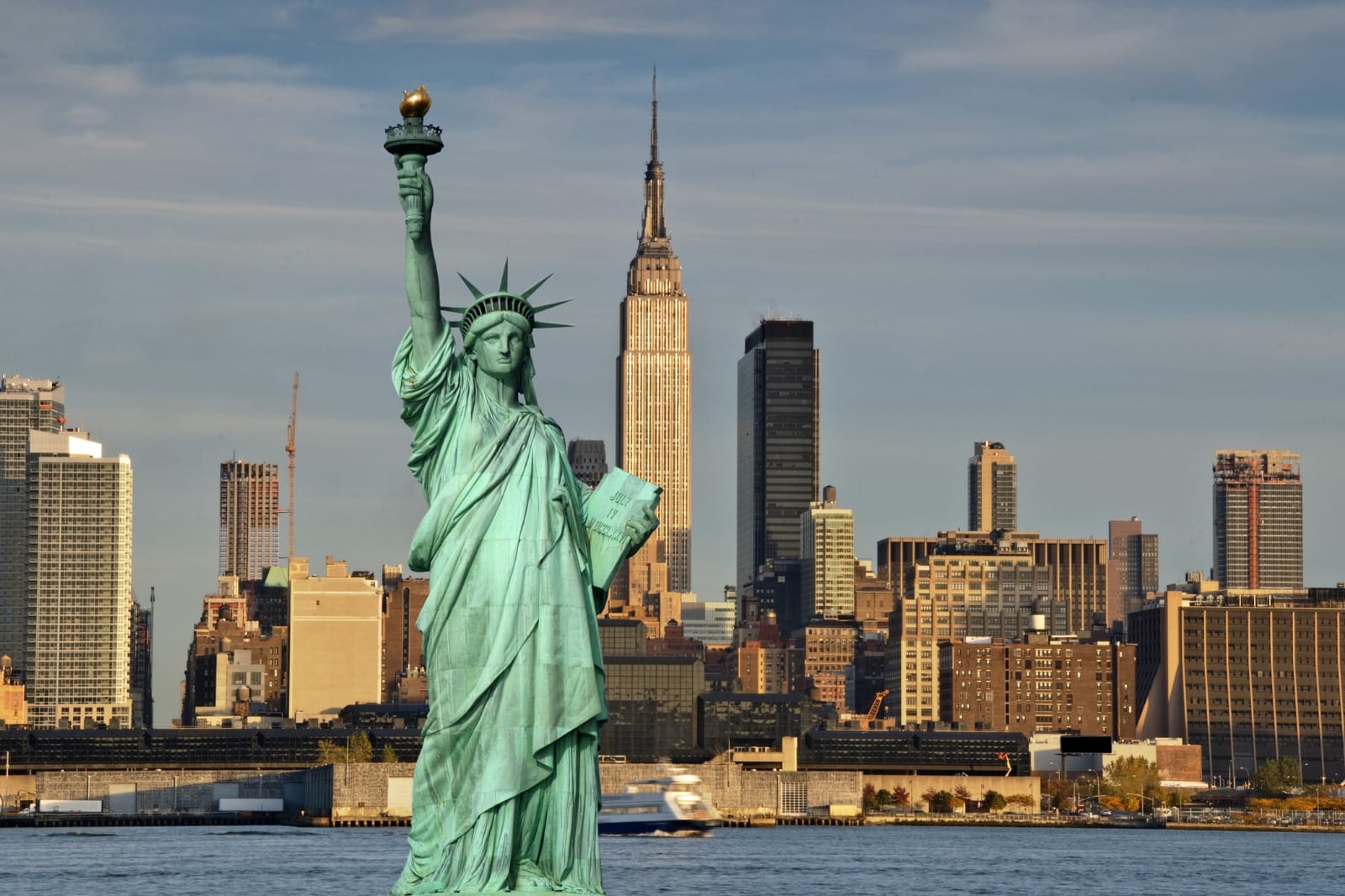 Arrive in New York