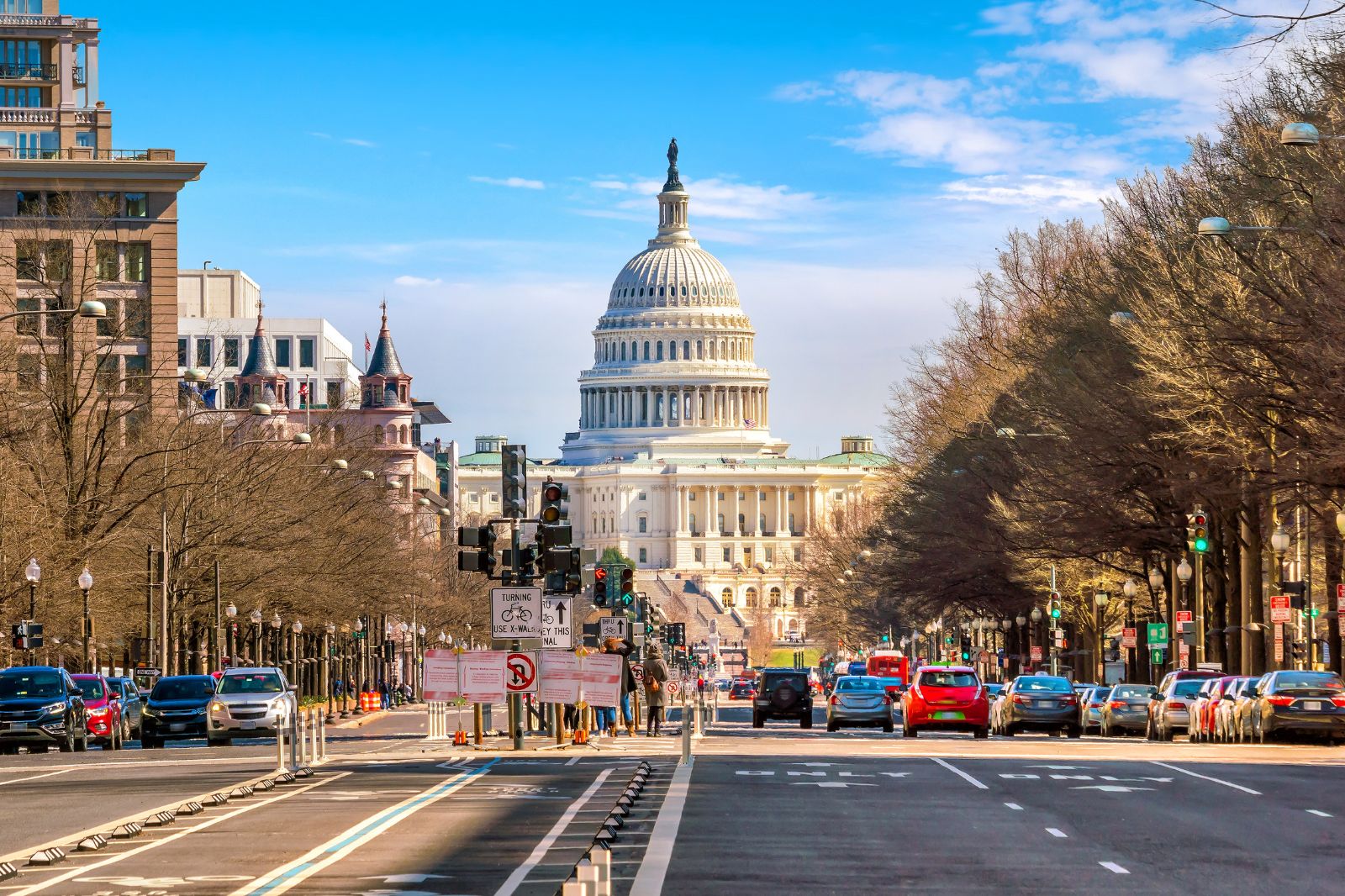 Depart & Arrive in Washington, D.C.