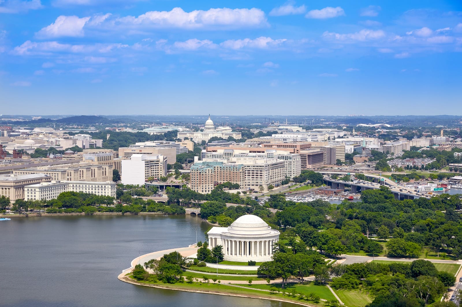 New York to Philadelphia to Washington D.C.