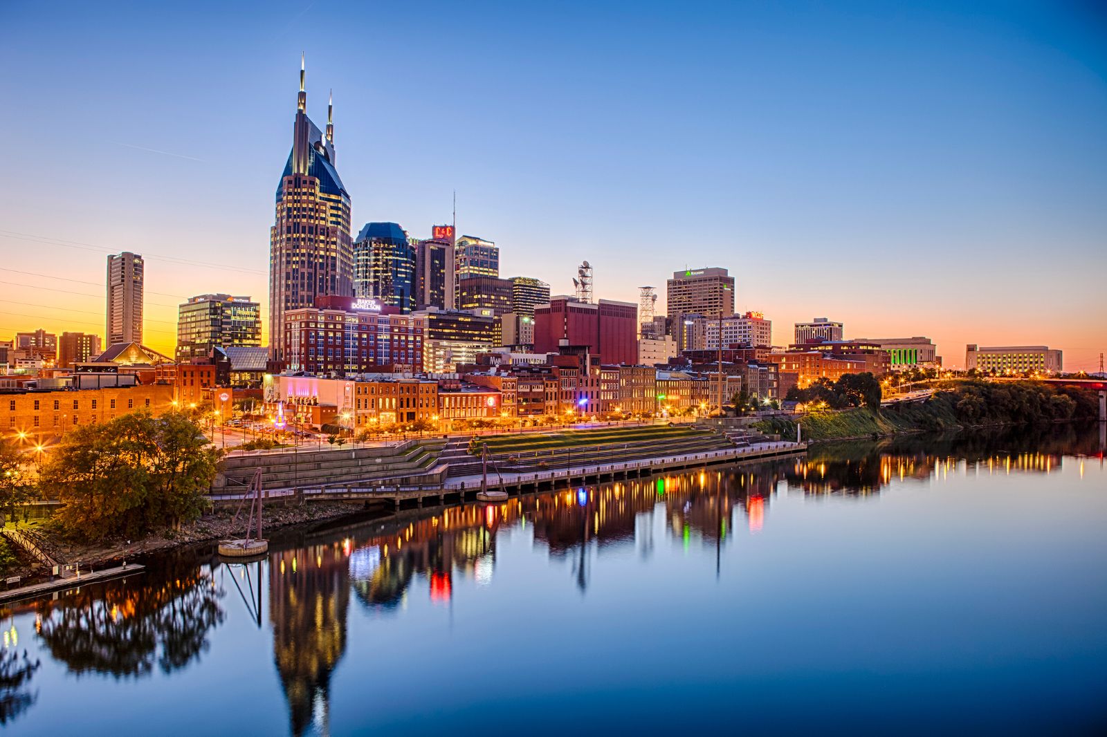 Depart & Arrive in Nashville