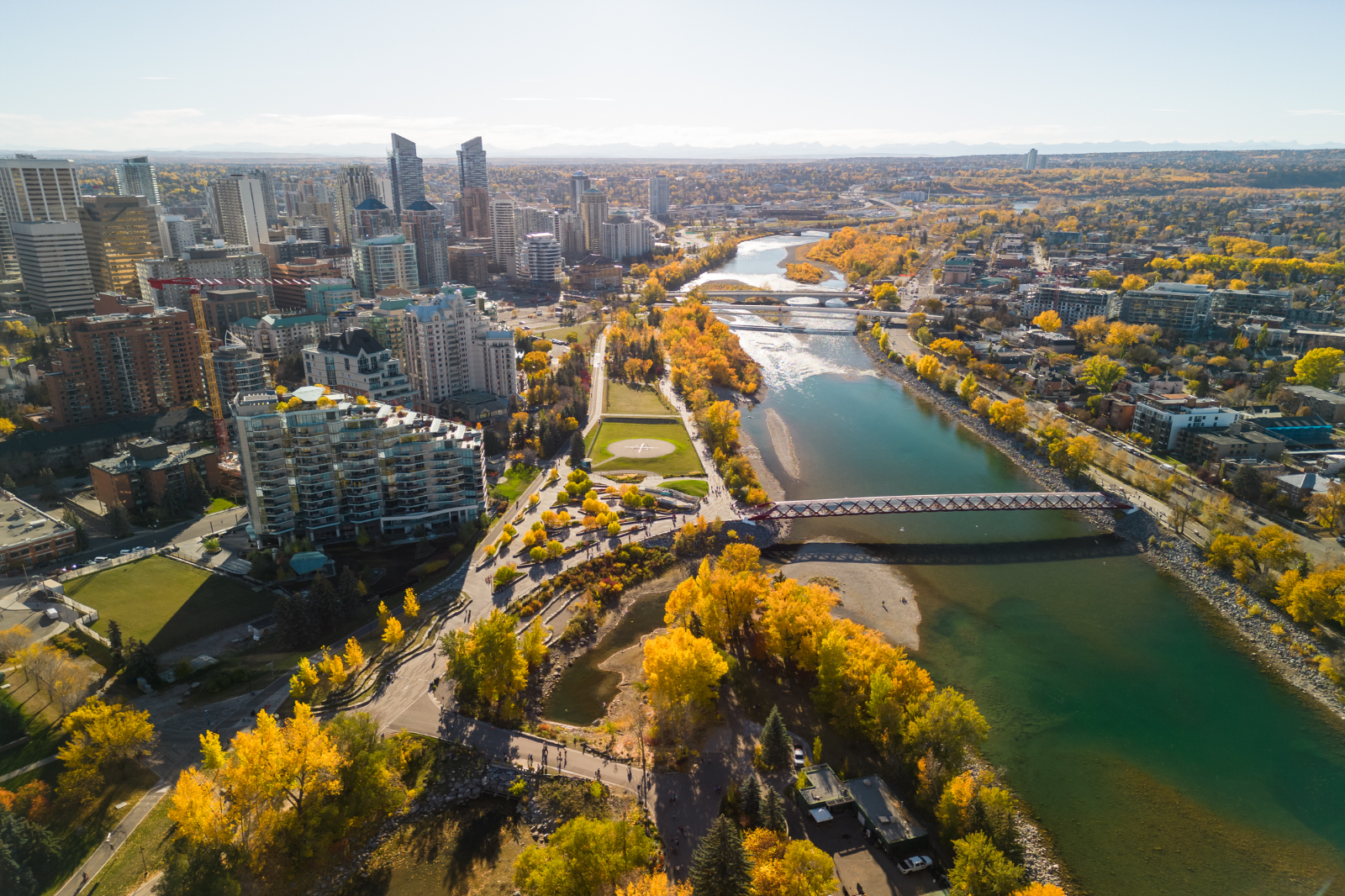 Depart & Arrive in Calgary