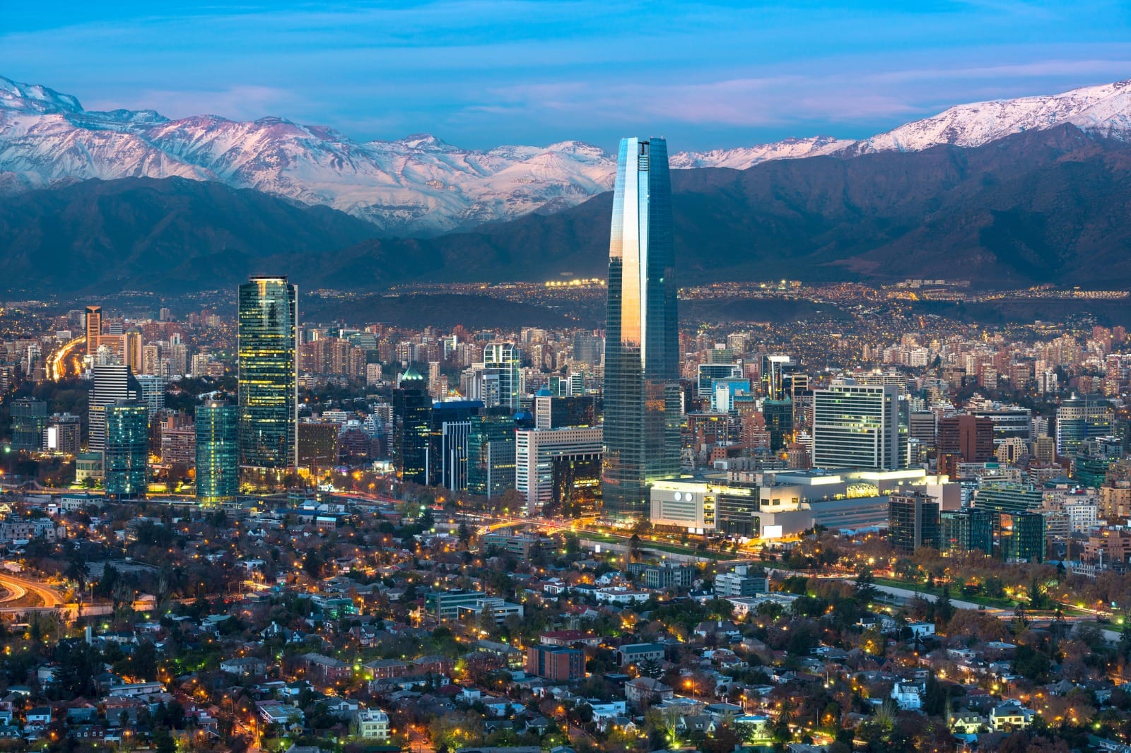 Arrive in Chile